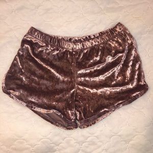 Velvet Shorts